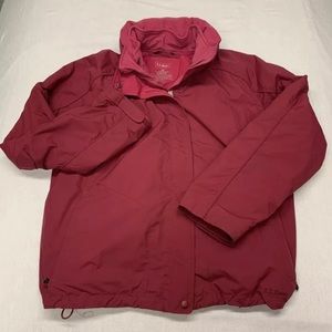 LL Bean 3-in-1 Challenger Hooded Jacket Women’s 1X